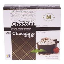Les Chocolats Martines- Chocolate Cups Dark 150g Product Image